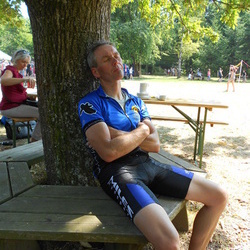 Power Napping im Park